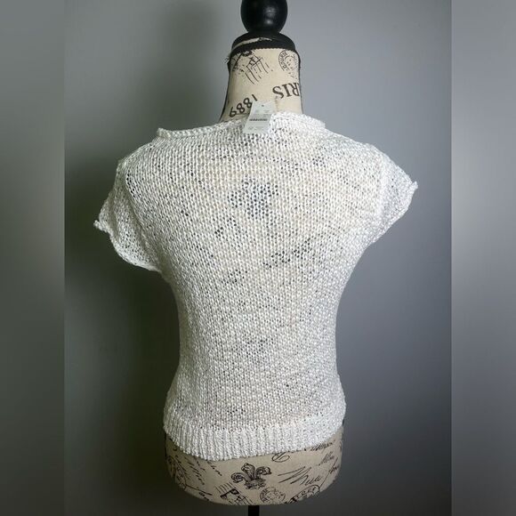 J.Crew Textured sweater-tee NWT Size XS - Picture 2 of 6